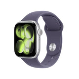 IR - Apple Watch Series 11 GPS 46mm Silver Aluminium Case with Purple Fog Sport Band - S/M
