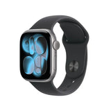 IR - Apple Watch Series 11 GPS 42mm Space Grey Aluminium Case with Black Sport Band - S/M