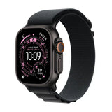 IR - Apple Watch Ultra 3 GPS + Cellular 49mm Black Titanium Case with Black Alpine Loop - Medium