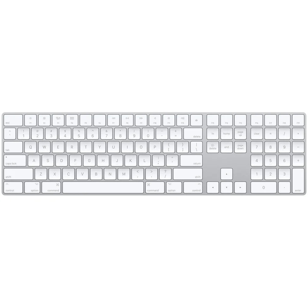 IR - Magic Keyboard with Numeric Keypad - French - Silver