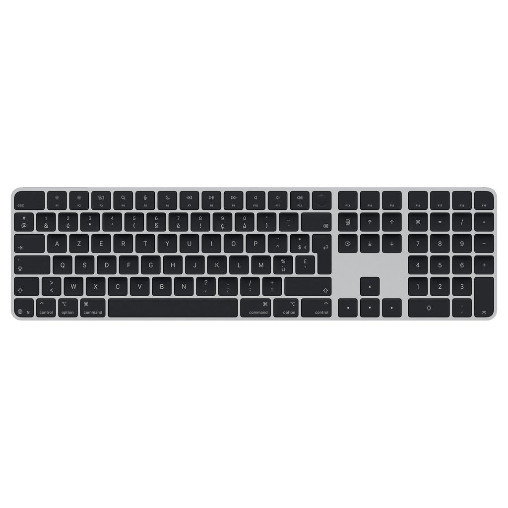 IR - Magic Keyboard with Touch ID and Numeric Keypad for Mac models with Apple silicon - French - Black Keys