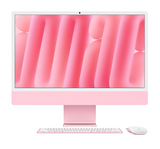 IR - 24-inch iMac with Retina 4.5K display: Apple M4 chip with 10‑core CPU and 10‑core GPU, 16GB, 256GB SSD - Pink